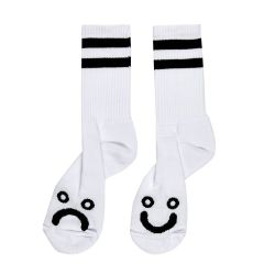 HAPPY SAD SOCKS Socks for men, white