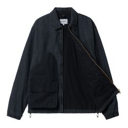 ALMA JACKET Men's Jacket, Black Stone Washed