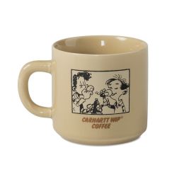 CARHARTT WIP COFFEE MUG PORCELAIN Mug, Dusty H Brown