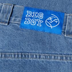 BIG BOY JEANS Men's Jeans, Mid Blue